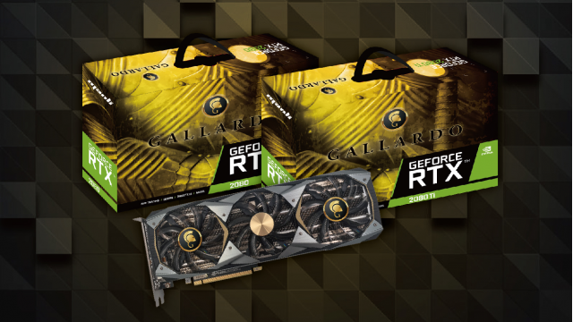 Manli GeForce® RTX 2080 Ti & RTX 2080 Gallardo with RGB Lights